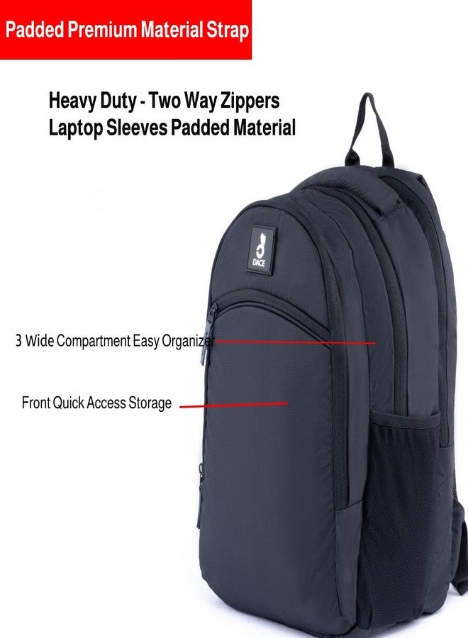 Dace Black Casual Waterproof Laptop Backpack/Office Bag/School Bag/College Bag/Business Bag/Unisex Travel Backpack - Image 5